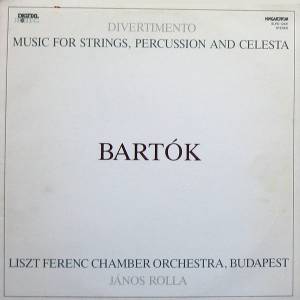 B'ela Bart'ok - Divertimento / Music For Strings, Percussion And Celesta