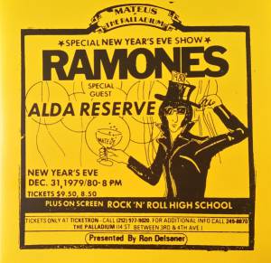 RAMONES - LIVE AT THE PALLADIUM, NEW YORK, NY (12/31/79)