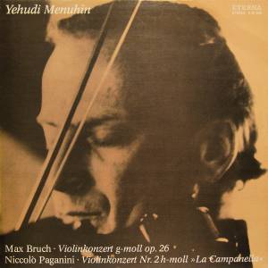 Yehudi Menuhin - Violinkonzert G-moll Op. 26 / Violinkonzert Nr. 2 H-moll 